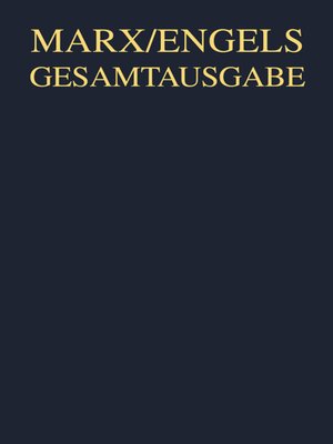 cover image of Karl Marx, Ökonomische Manuskripte 1863–1868